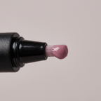 Close-up of the gel nail pen brush tip