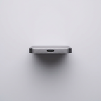 Edge-on view showing the slim profile