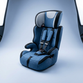 Blue child travel seat