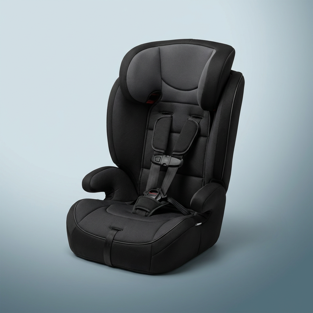 Black child travel seat