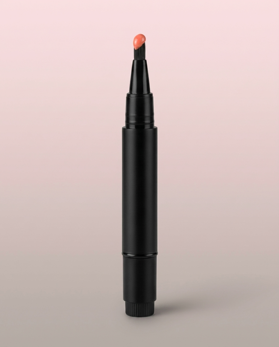 Twist-Up Gel Nail Polish Pen - Coral Peach